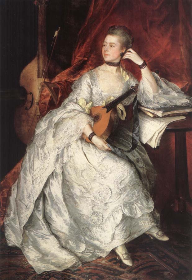 Thomas Gainsborough Portrait of Ann Ford